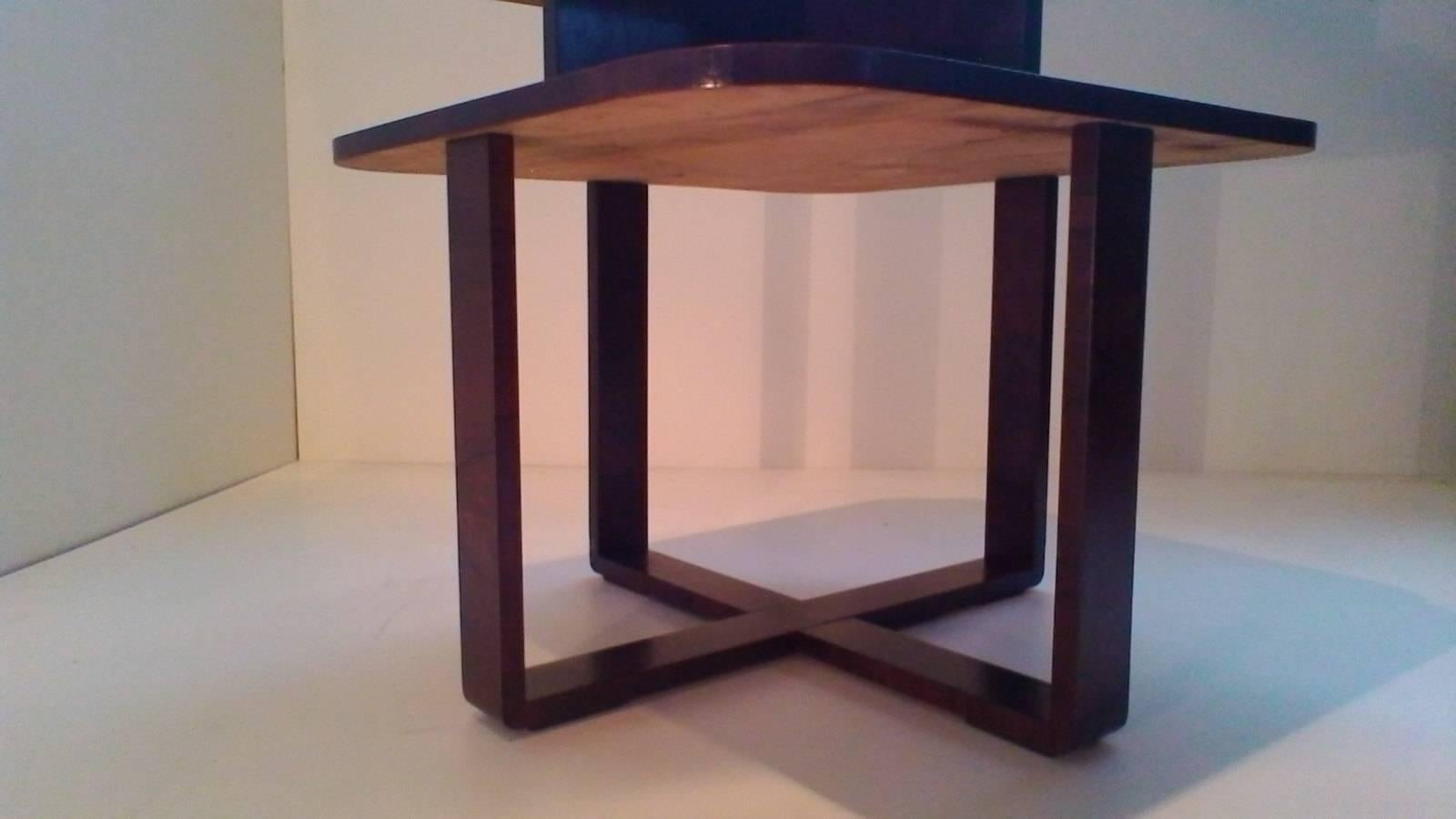 Mid-20th Century Rectangular Bentwood Coffee Table in Art Deco
