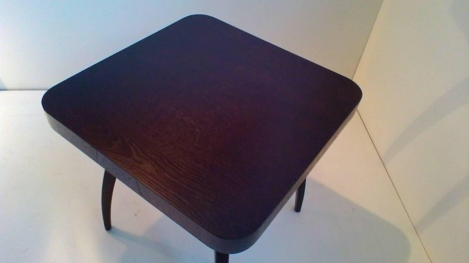 Mid-20th Century Popular Bentwood Coffee Table 'Spider' by Jindrich Halabala