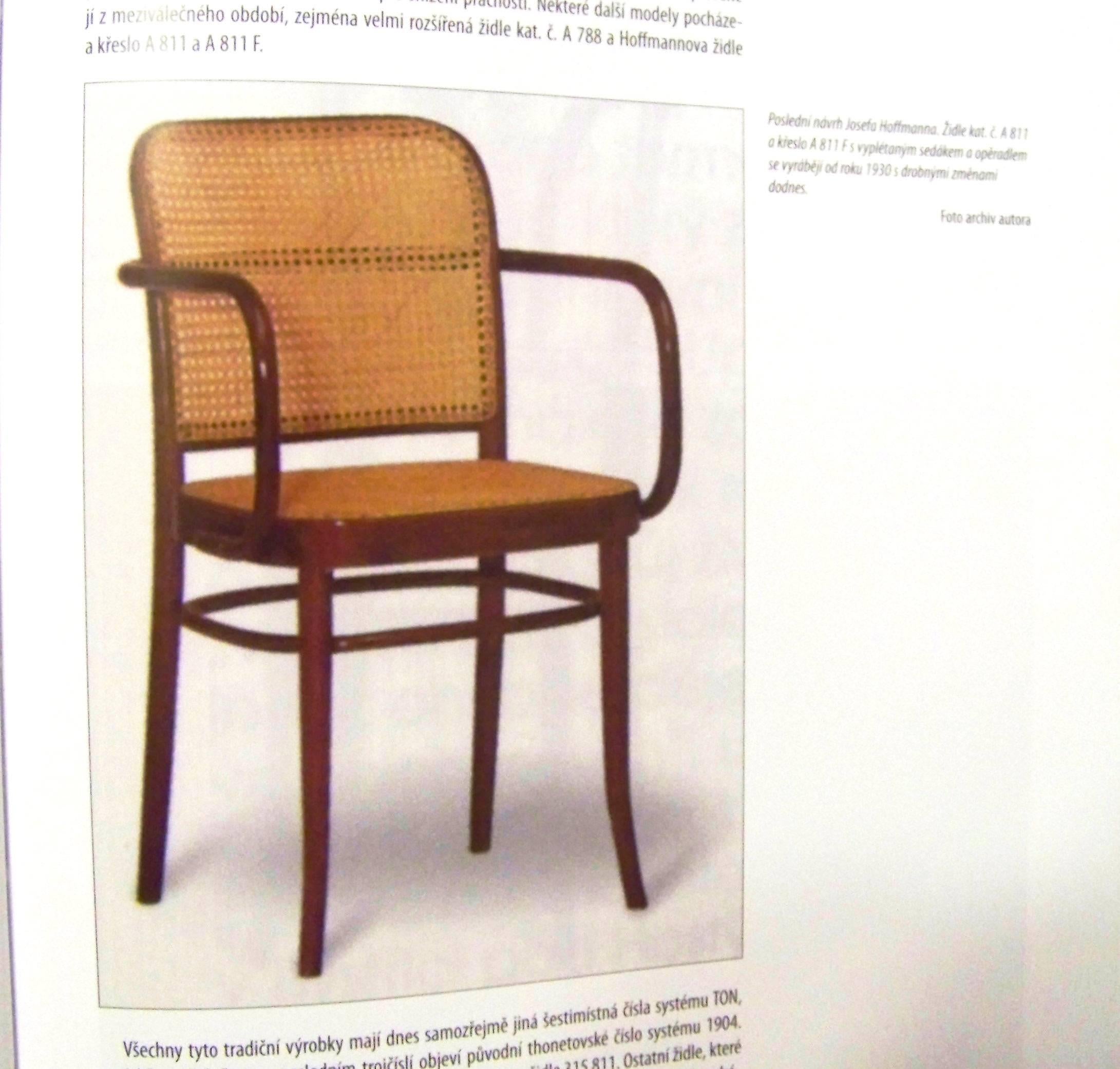 Modern Chairs Thonet A811/4, Josef Hoffman