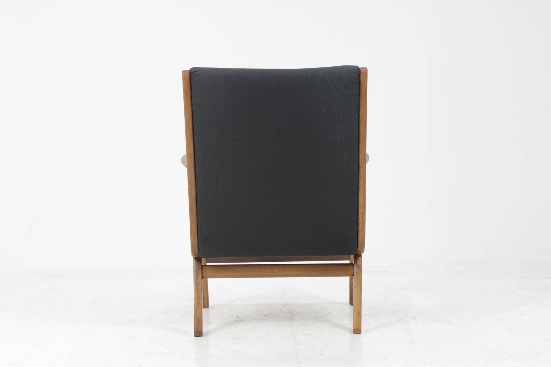 Mid-Century Modern Danish Teak Easy Chair, 1960s