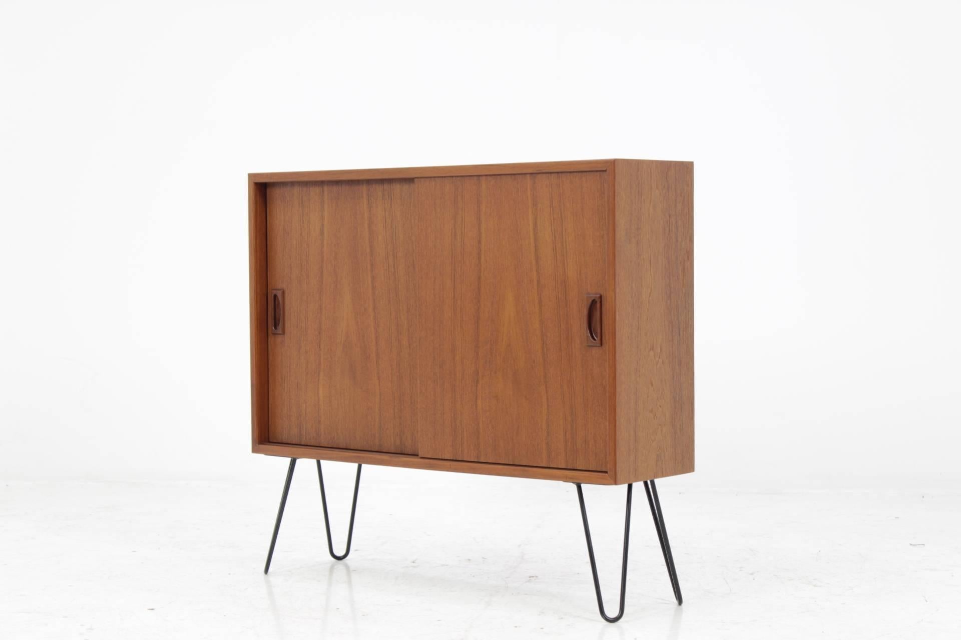 Upcycled Mid-Century Danish Teak Sideboard In Excellent Condition In Praha, CZ
