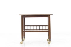 1960s Danish Teak Bar Trolley