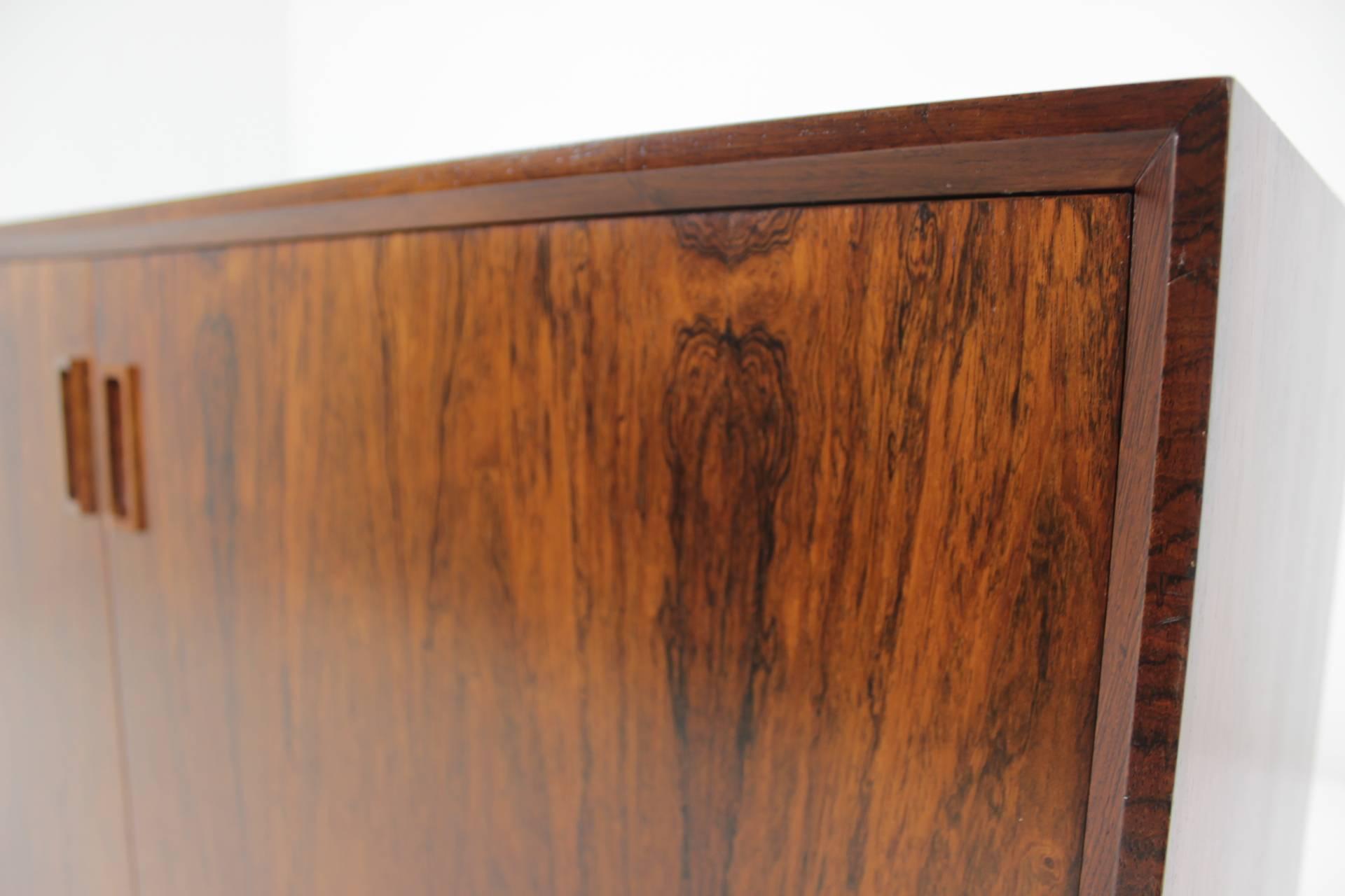 Iron Upcycled Danish Palisander Sideboard, 1960s
