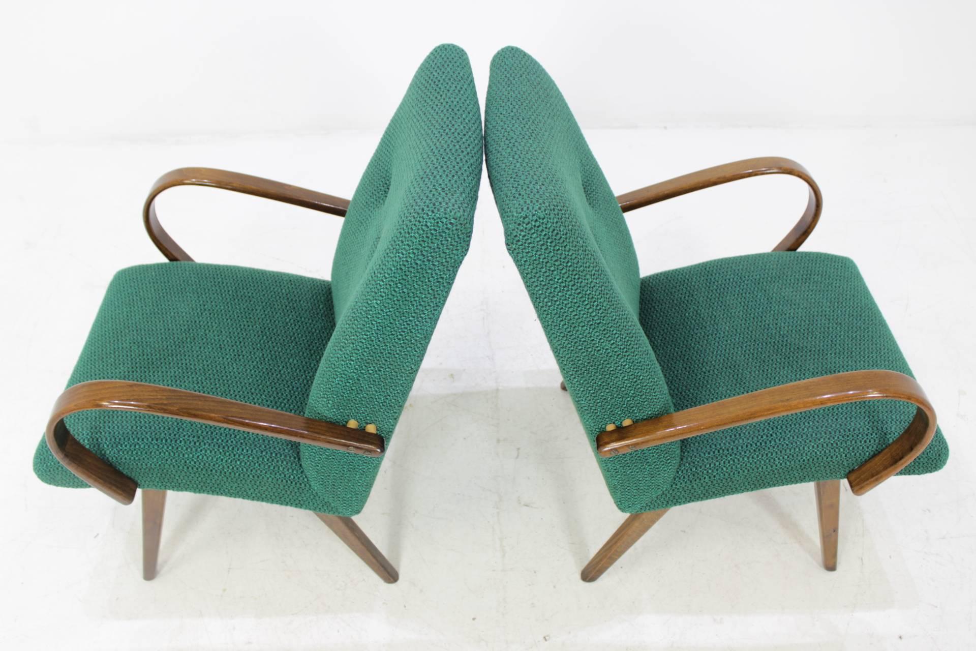 1960 Thon or Thonet Bentwood Lounge Chair 1