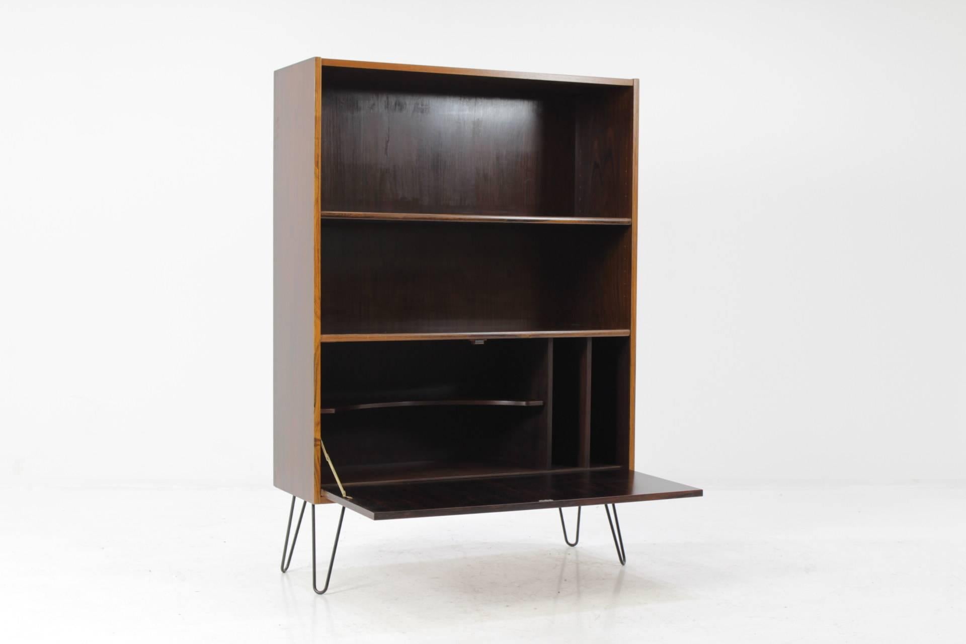 Mid-20th Century Upcycled Midcentury Danish Palisander Bookcase