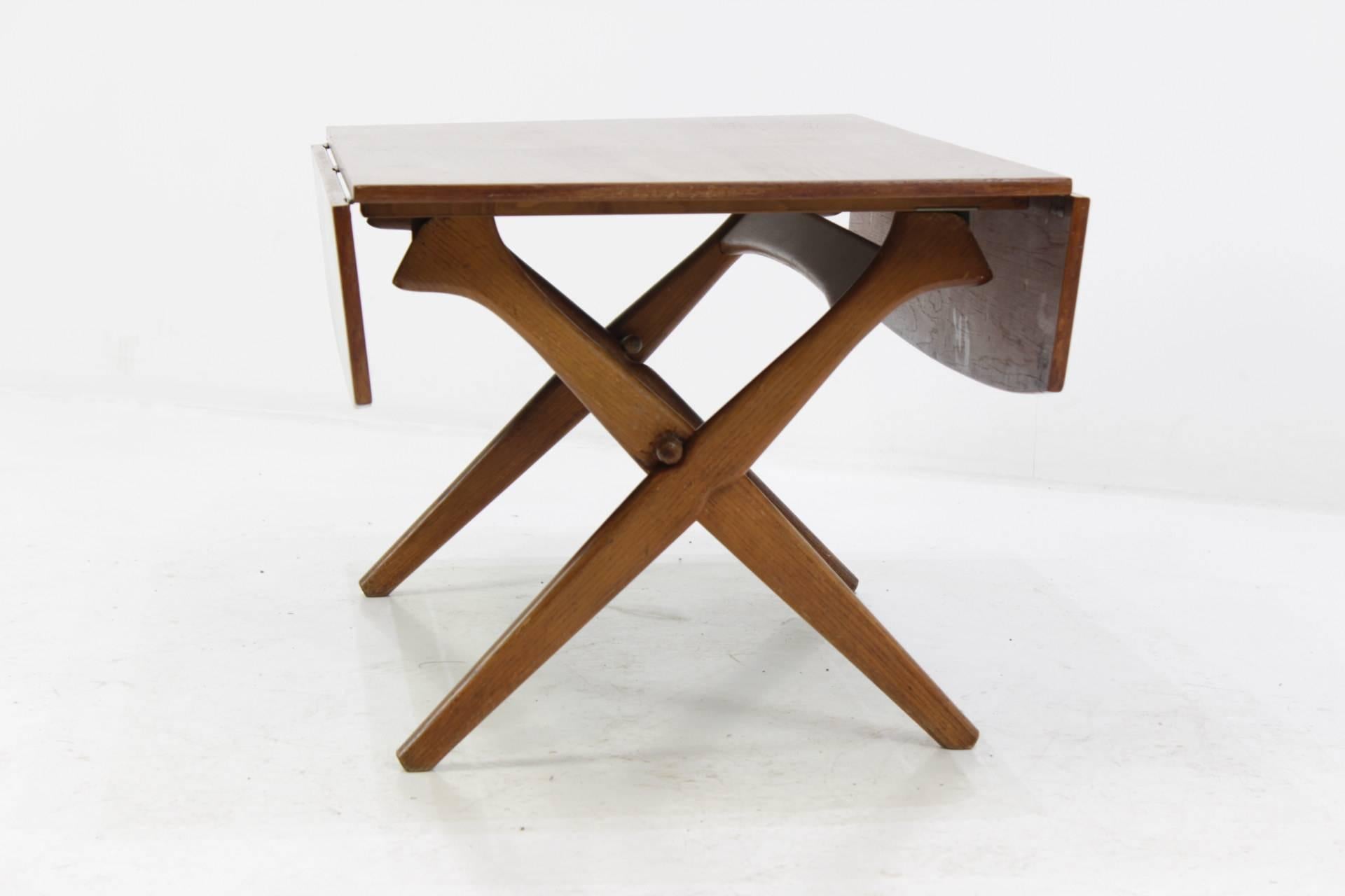 Elevator Teak Coffee Table, Denmark, 1960 2