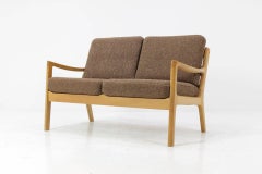 Ole Wanscher Oak "Senator" Sofa by Cado Denmark, Model 166