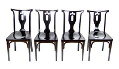 Four Unique Viennese Secession Chairs J&J Kohn - 1915