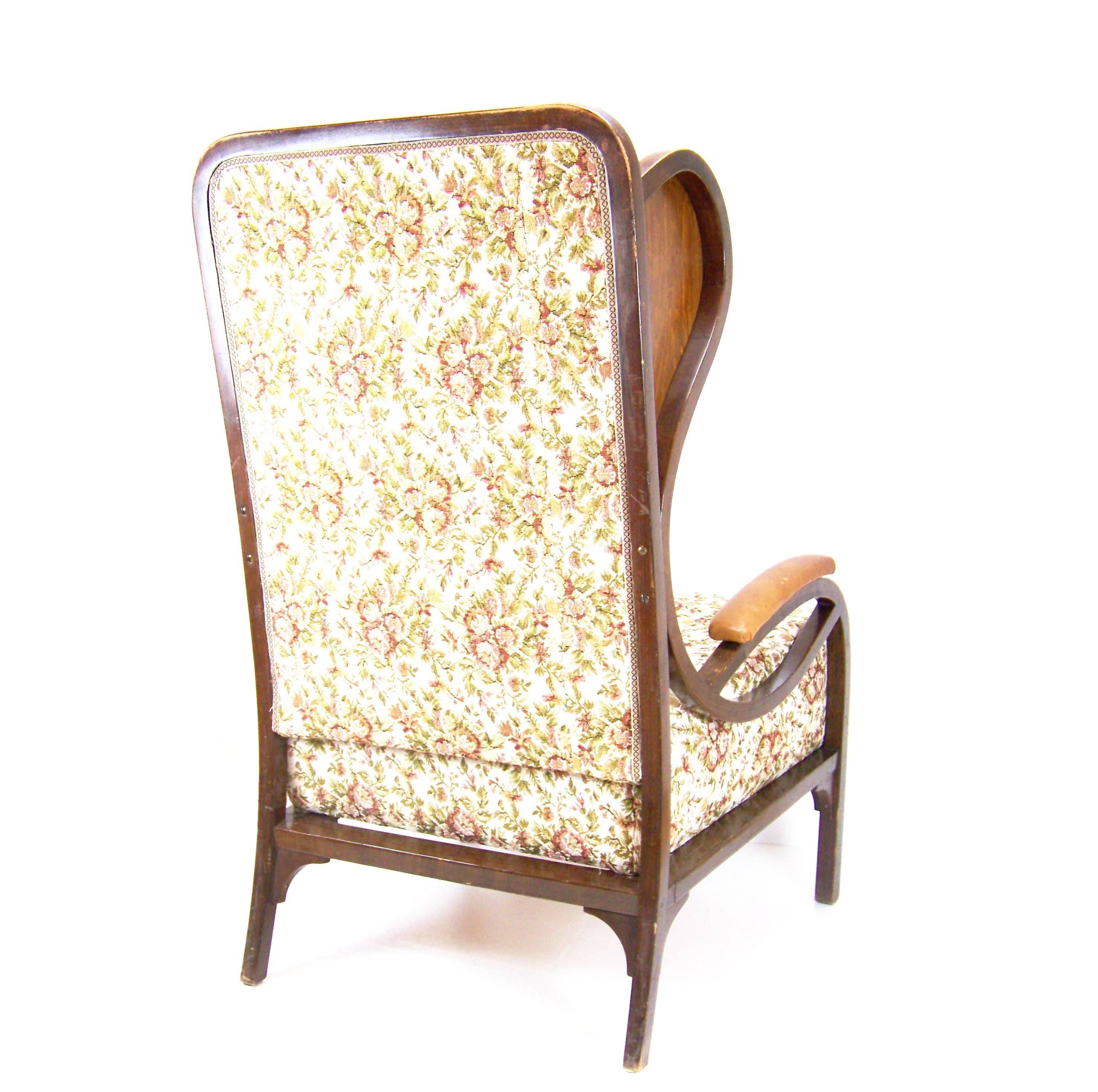 Austrian Viennese Secession Armchair Thonet Nr.6542