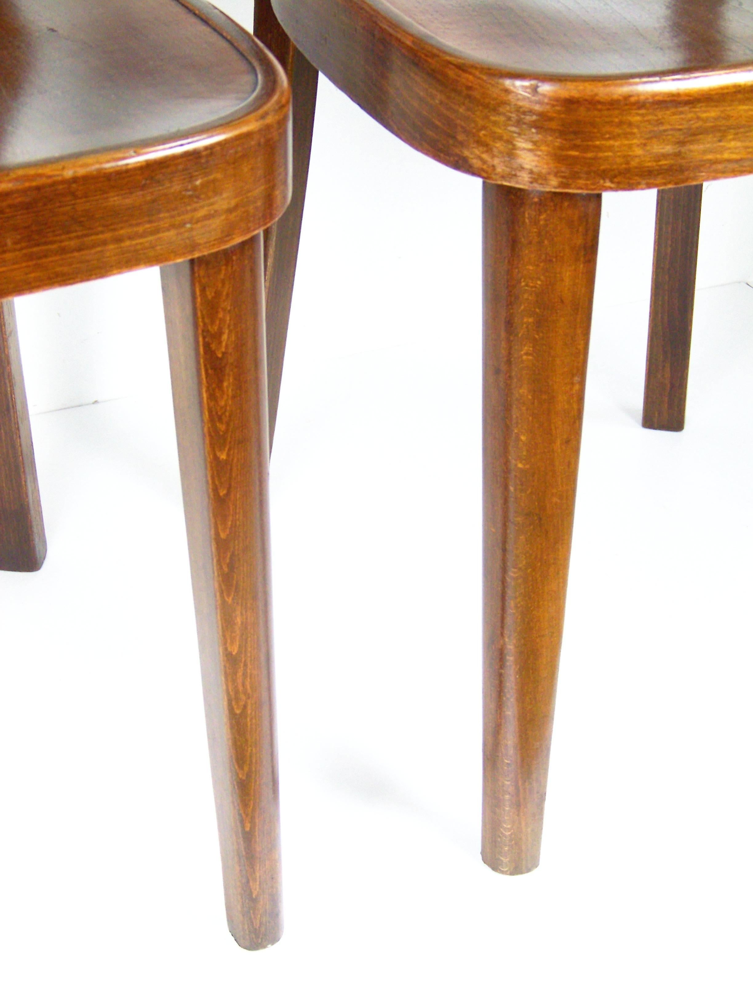 Four Chairs Thonet A524 from 1927 3