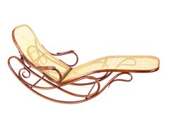Chaise Longue à bascule Gebruder Thonet Nr.7500:: vers 1880
