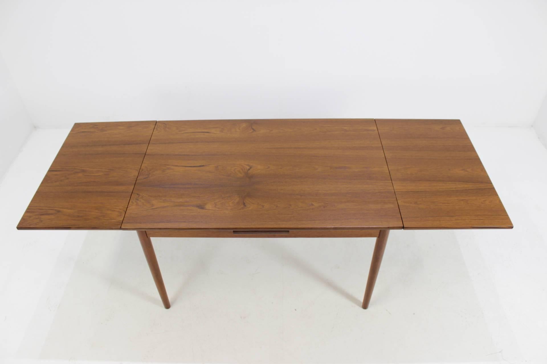 Mid-20th Century 1960 Danish Teak Extendable Table