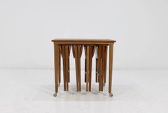 Set of Midcentury Nesting Tables, Designed by Poul Hundevad, 1960s