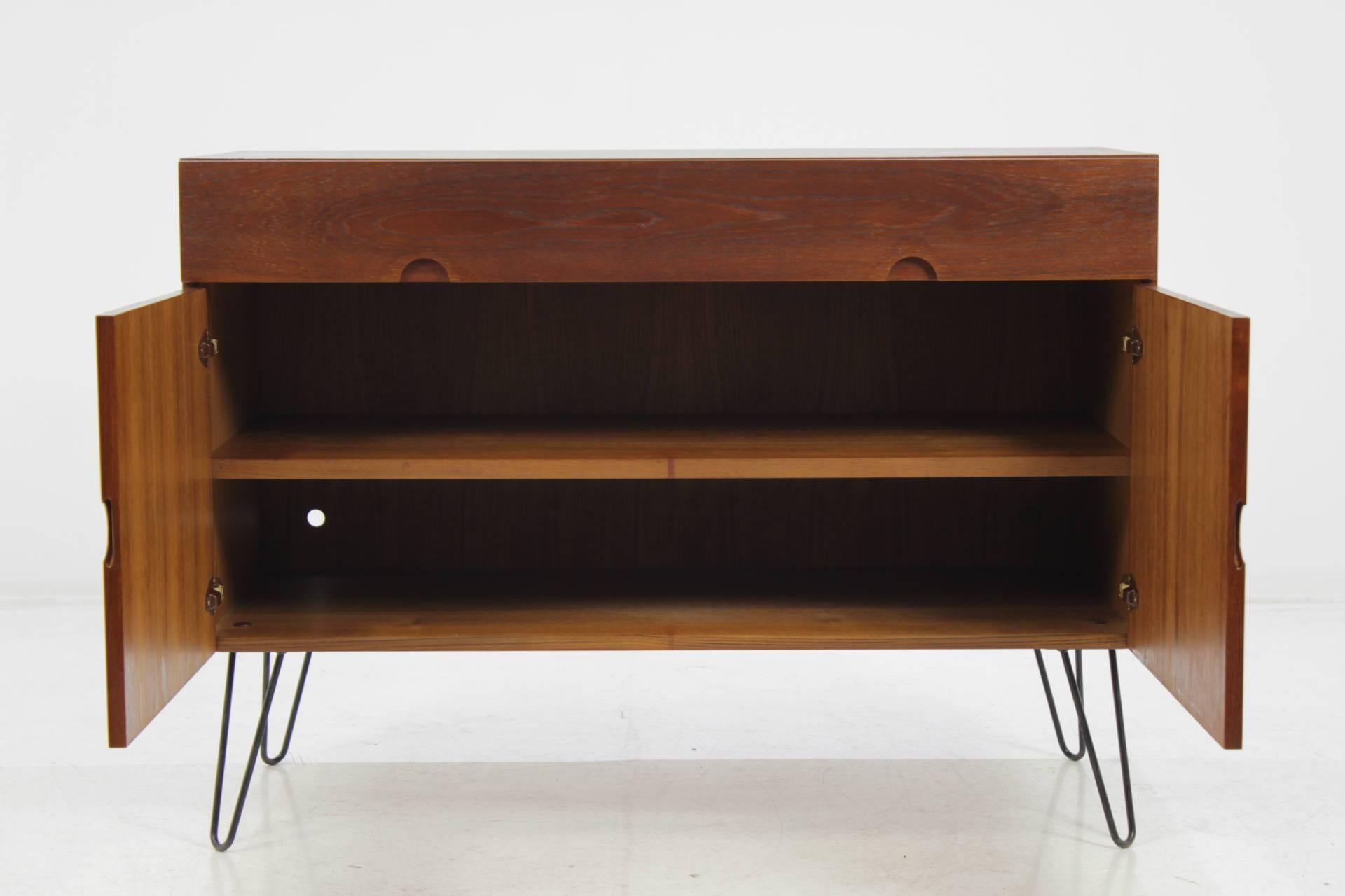 Mid-Century Modern Upcycled Danish Teak Sideboard, 1960s