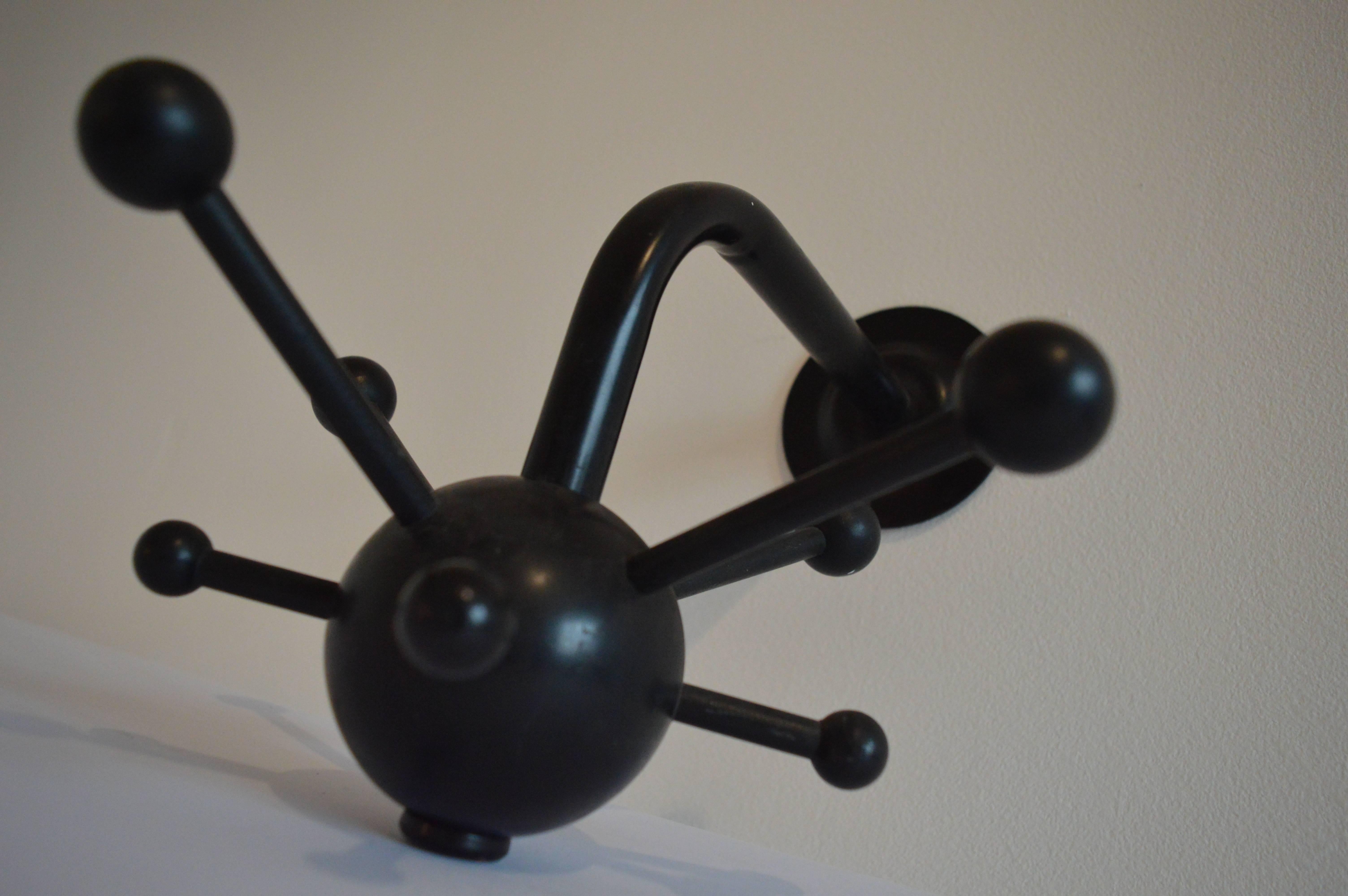 Swedish Midcentury Coat Rack Sputnik in the style of Osvaldo Borsani for Ikea, 1980s