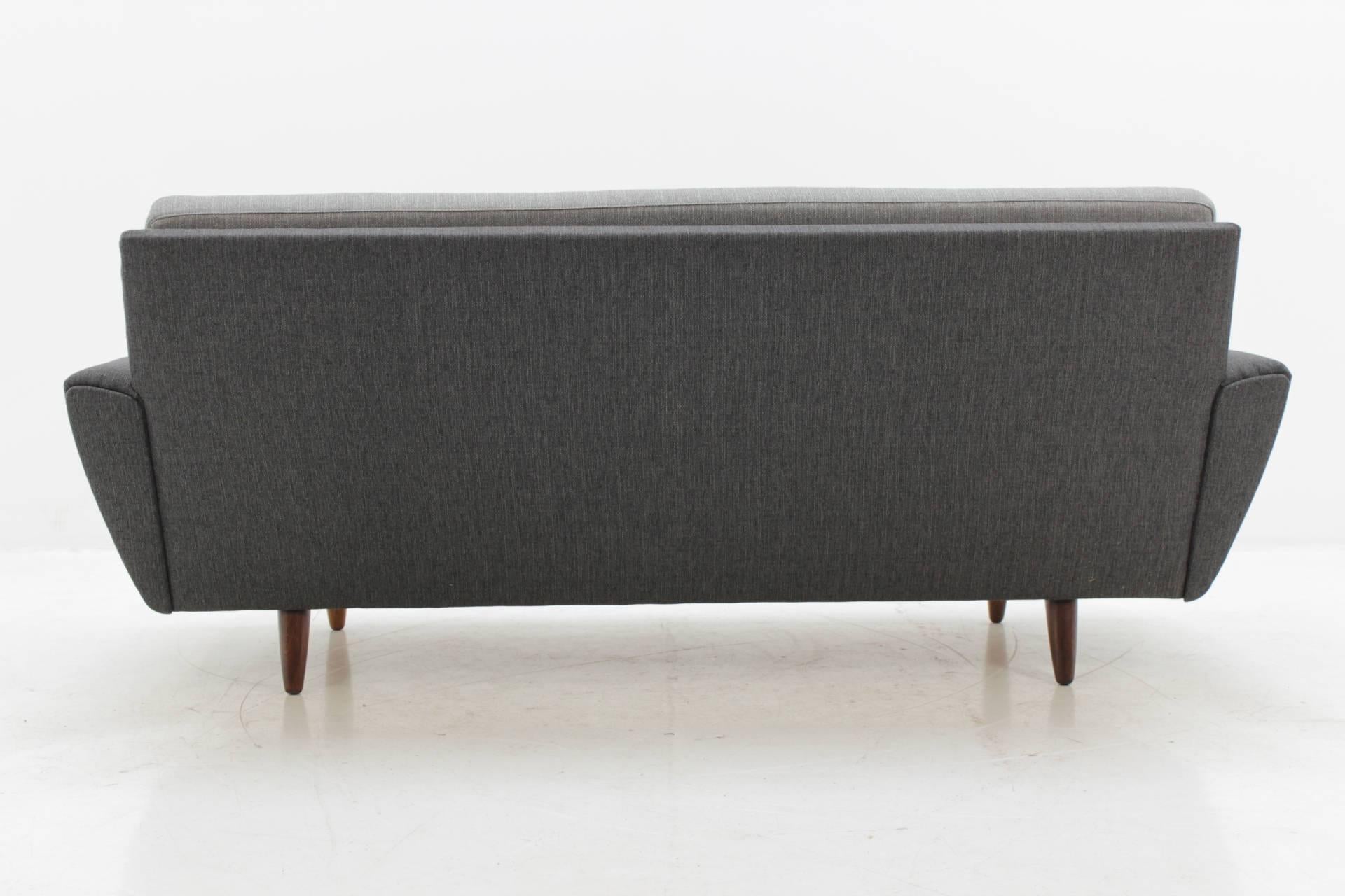 Mid-Century Modern 1960 Midcentury Danish Palisander Three-Seat Sofa
