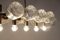 Unique Design Glass Chandelier, Czechoslovakia