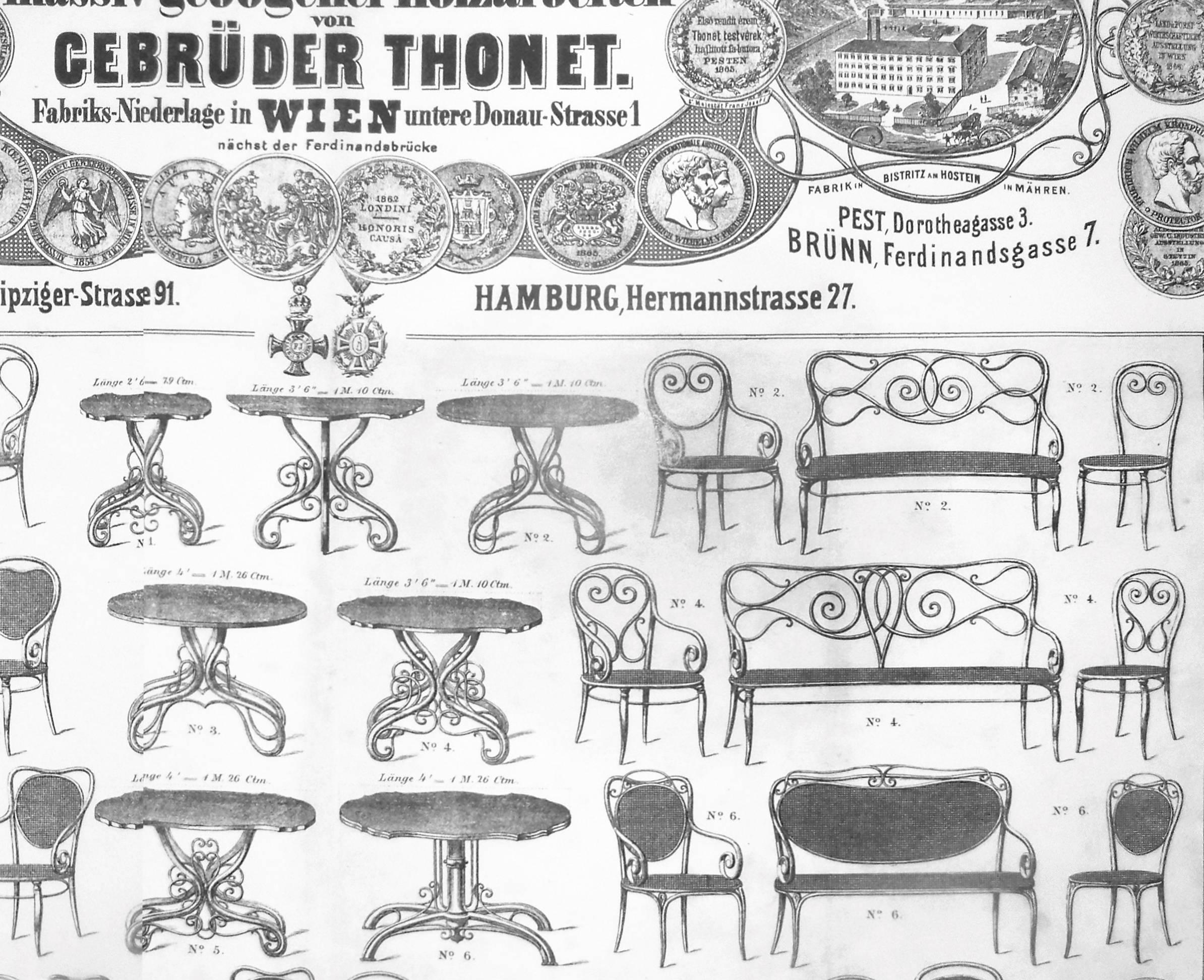 19th Century Chair Thonet Nr.2, circa 1870