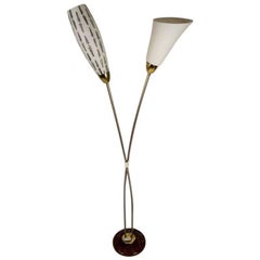 Mid-Century Modern Floor Lamp by Kamenický Šenov, Czechoslovakia, 1950s