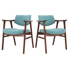 1960s Very Rare Erik Kierkegaard Teak Dining Chairs, Set of 8