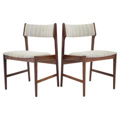 1960s Set of 6 Erich Buch Solid Palisander Dining Chairs, Denmark