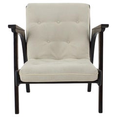1960s Design Oak Armchair, Czechoslovakia