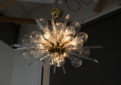 Extraordinary Art and Design Chandelier by Rene Roubicek, 1960s