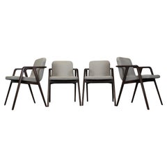 Ensemble de 4 chaises de salle à manger Lolita avec bras par Porada, 21e siècle