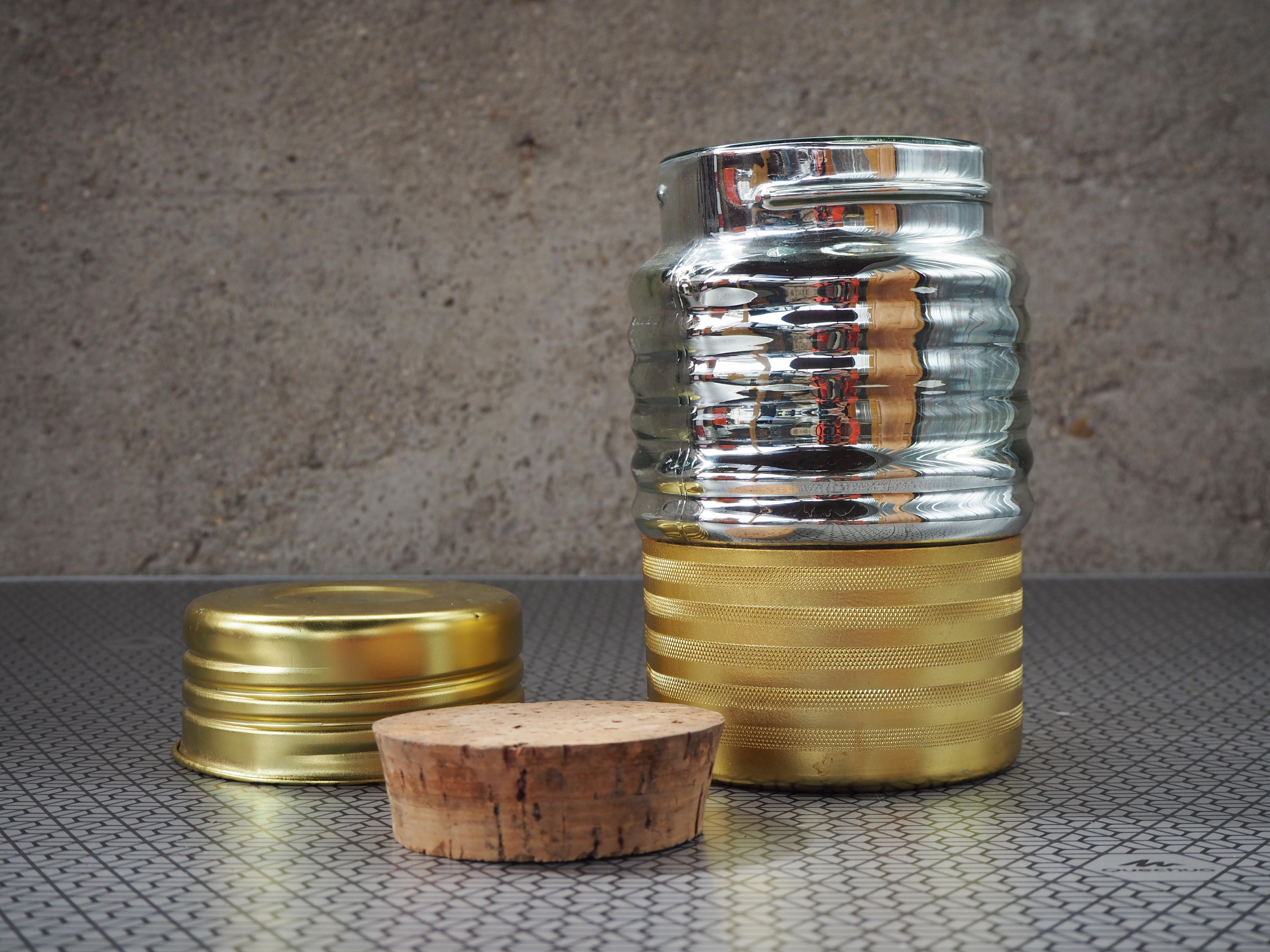 Alluminio Scatola frigorifera di metà secolo, Thermos , Europa anni '60 in vendita