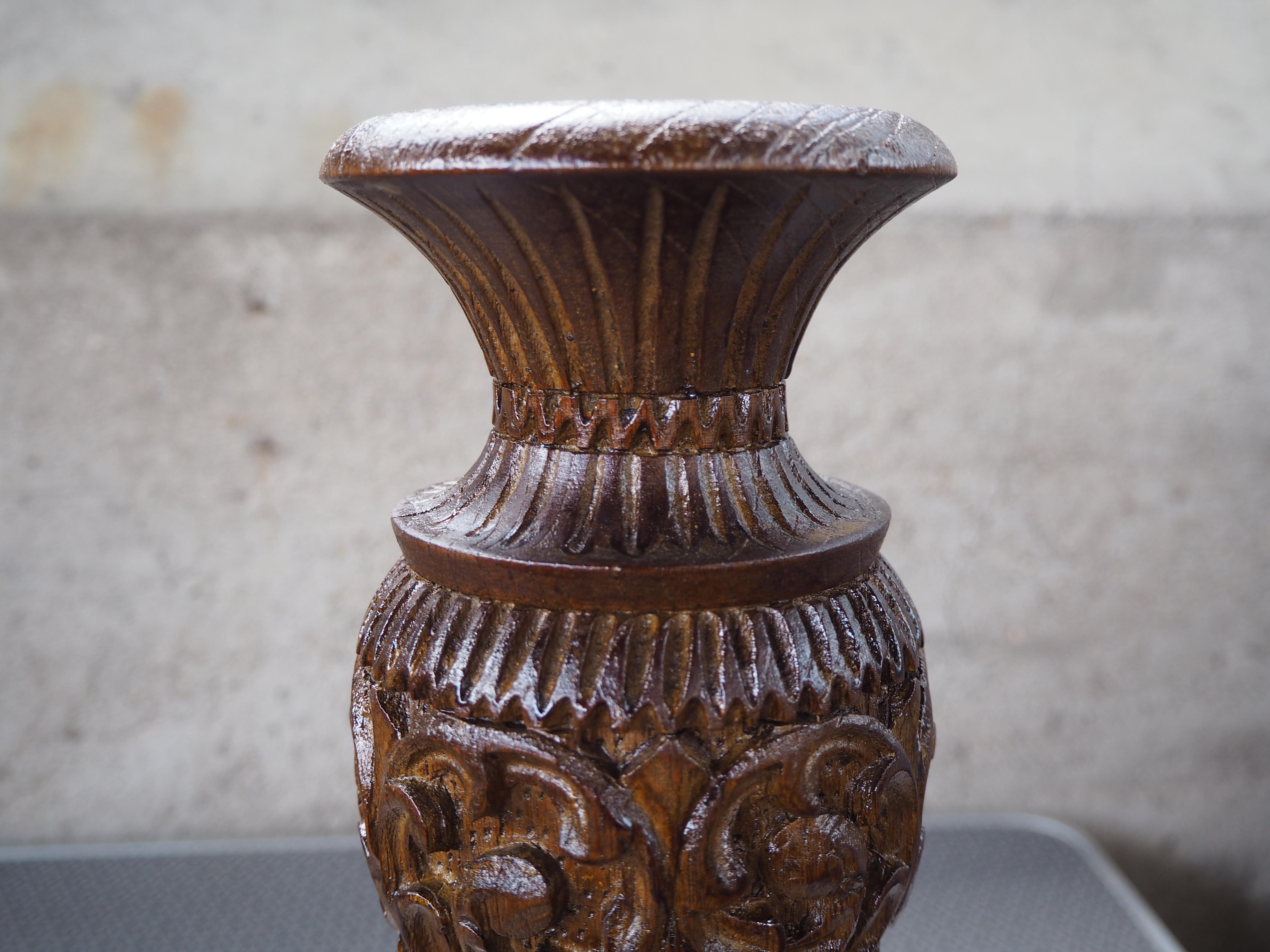 Europeo Vaso in legno cecoslovacco del Medioevo, anni '60 in vendita