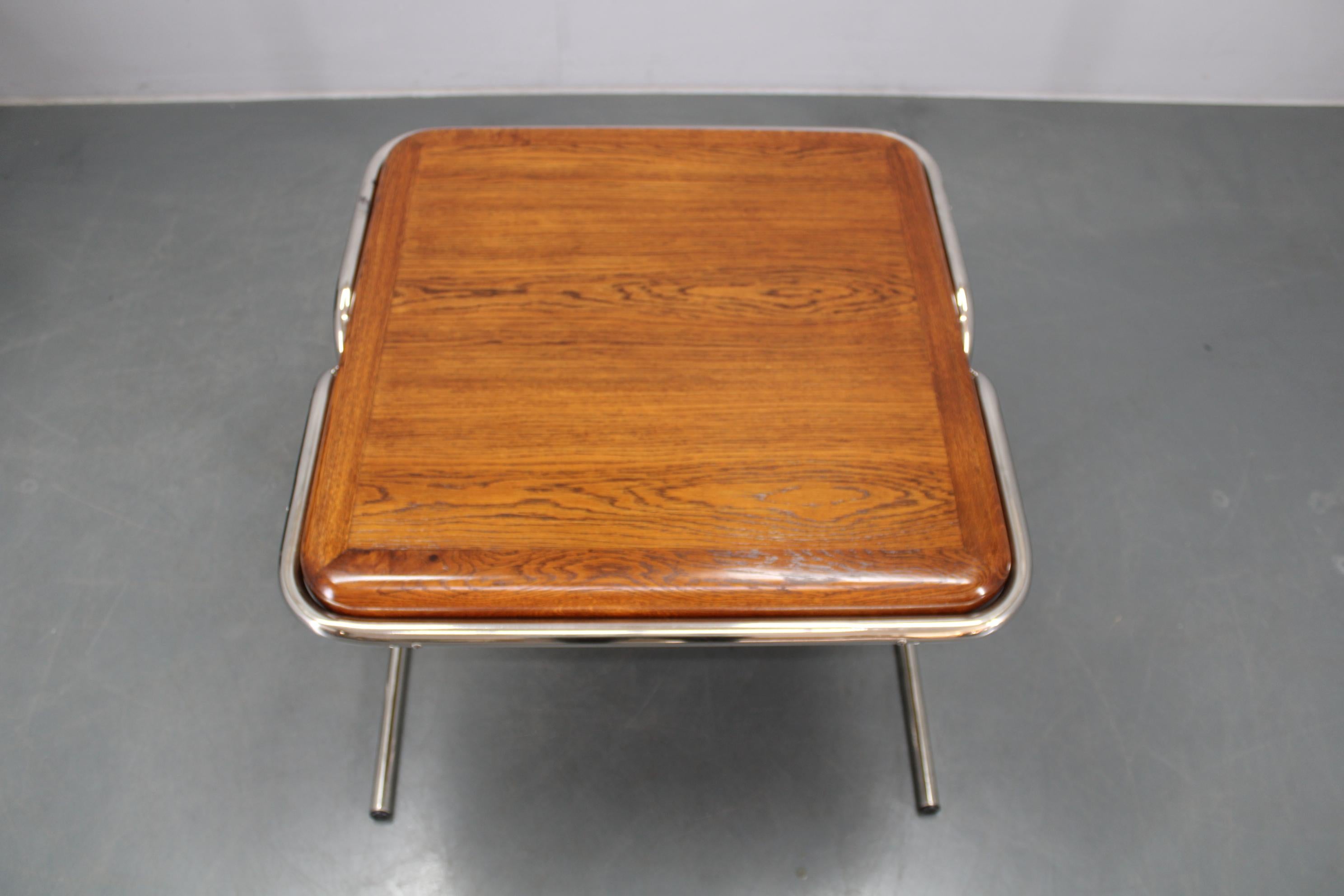Paar Bauhaus-Ledersessel mit hoher Rückenlehne und Couchtisch , Tschechoslowakei im Angebot 12