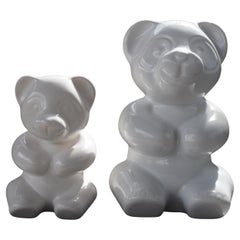 Sculture di animali in ceramica