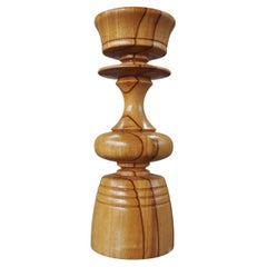 Portacandele in legno del Medioevo, anni '60, Europa