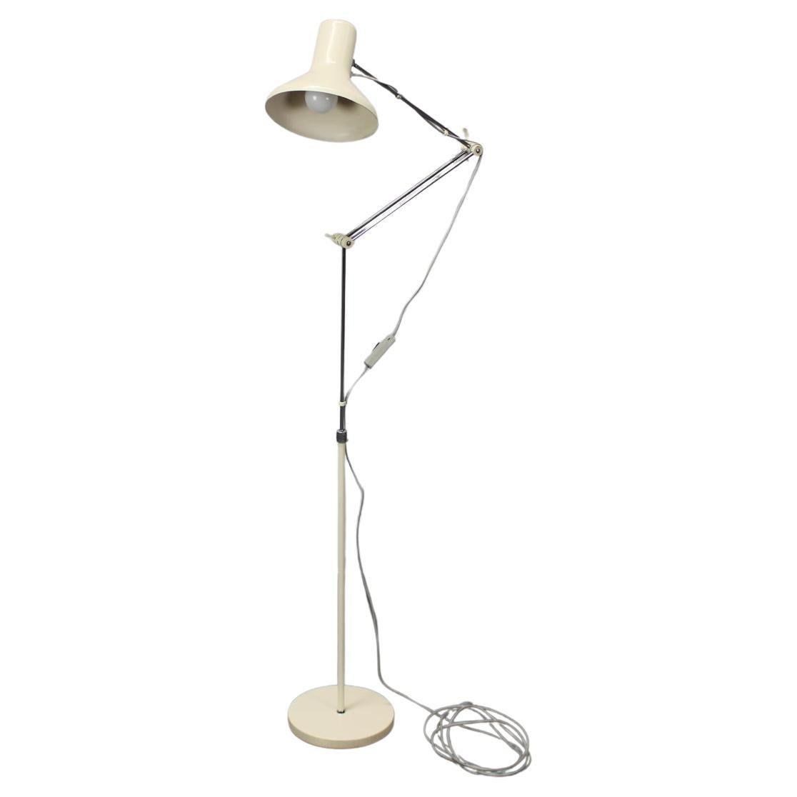 Lampada da terra regolabile di metà secolo, di J. Hurka per Napako, Cecoslovacchia, anni '60 in vendita
