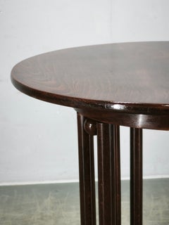 Fledermaus Vienna Secession Table Attributed to Kohn or Thonet, circa 1900