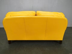 Poltrona Frau George Leather Sofa, Italy, 1992, Labeled