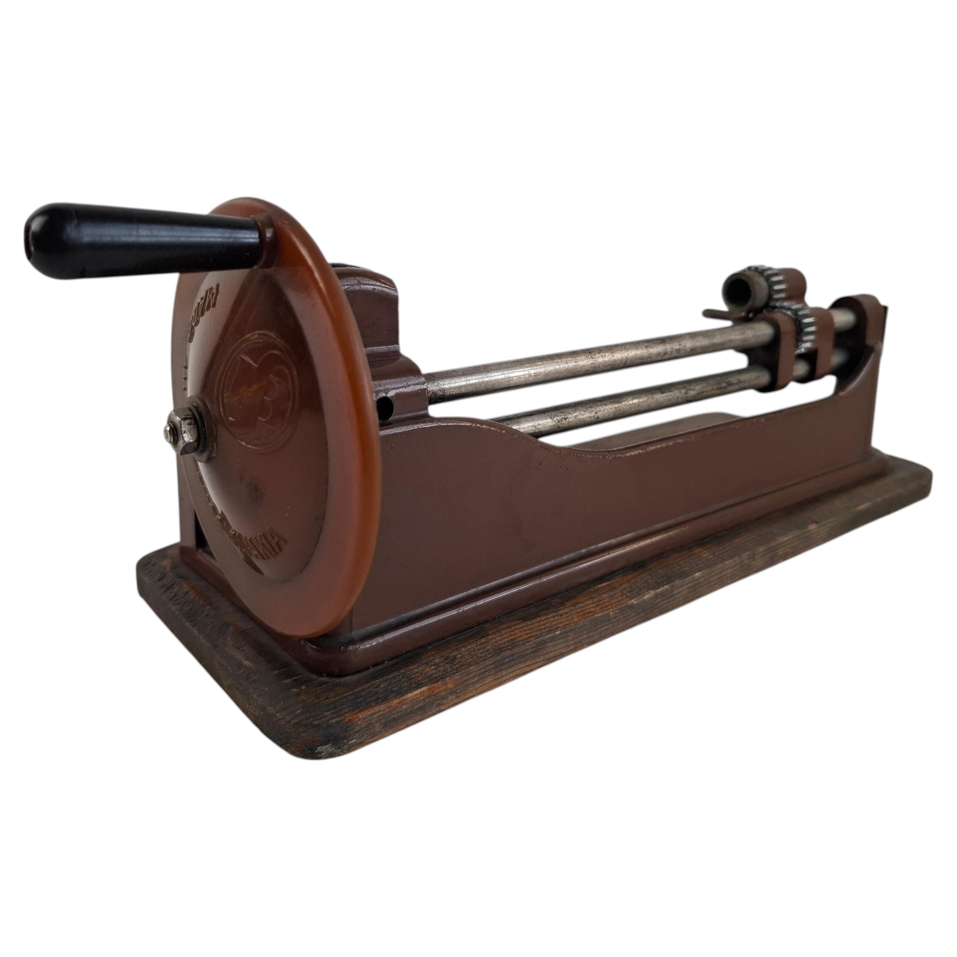 Sellier & Bellot Antique Mechanical Pencil Sharpener, Czechoslovakia, MidCentury