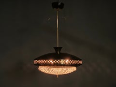 1960s Space Age UFO Pendant Light by Ludib Bratislava, Czechoslovakia