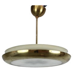 Josef Hůrka for Napako UFO Pendant Lamp, Czechoslovakia, 1930s