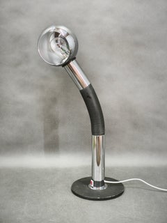 E. Bellini Elbow Table Lamp for Targetti Sankey, Italy, 1970s