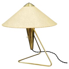 1960s Brass Table Lamp by Helena Frantová, Czechoslovakia