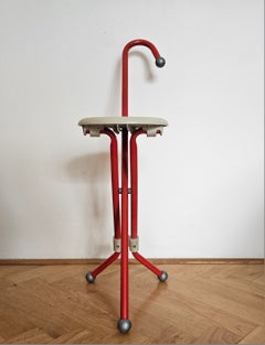 Klapphocker „Ulisse“ aus der Mitte des Jahrhunderts, entworfen von Ivan Loss, Sandrigarden, Italien, 1981