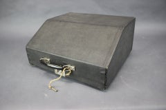 1950s Rheinmetall German Mechanical Typewriter with Original Carrying Case