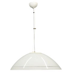 Verstellbare Pendelleuchte aus Murano-Glas im Stil der italienischen Moderne der 1970er Jahre