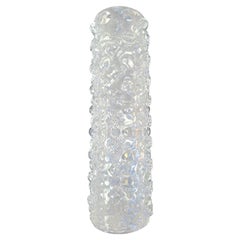 Pavel Pánek 1974 Czechoslovak Pressed Glass Vase for Union Libochovice