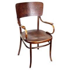 Fauteuil de style Thonet n° 57, Fischel, vers 1900
