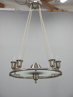 Art-Déco-Kronleuchter von Franta Anýž für IAS, Tschechoslowakei, 1930er Jahre