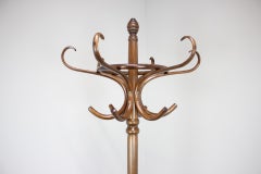 Vintage TON Bentwood Coat Rack, Czechoslovakia, circa 1970