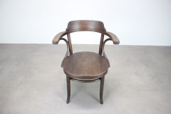 Vintage Thonet B3 Bentwood Armchair, Czechoslovakia, 1920s