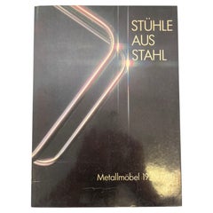 Chaises en acier. Meubles en métal, 1925-1940